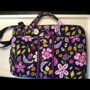 Vera Bradley hard case laptop carrier